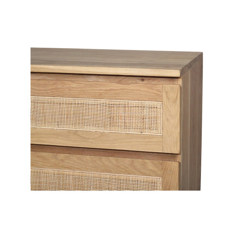 Clover Bedside American Oak Table - 0.9m