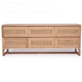 Clover Chest Of American Oak Drawers - 6 Drawers - 1.8m