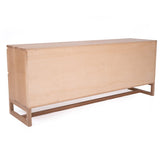 Clover Chest Of American Oak Drawers - 6 Drawers - 1.8m