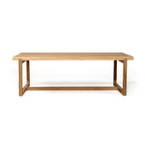 Clover Rectangle American Oak Coffee Table- 1.3m