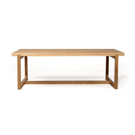 Clover Rectangle American Oak Coffee Table- 1.3m