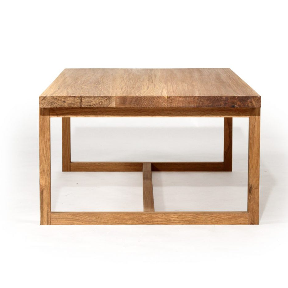Clover Rectangle American Oak Coffee Table- 1.3m