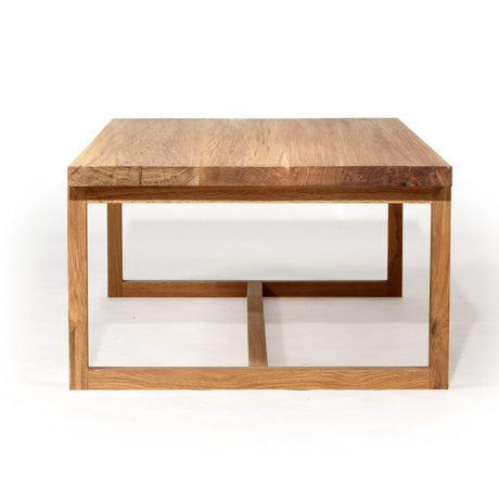 Clover Rectangle American Oak Coffee Table- 1.3m