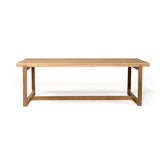 Clover Rectangle American Oak Coffee Table - 0.9m