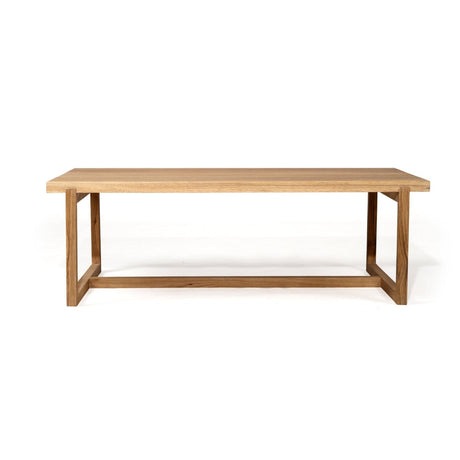 Clover Rectangle American Oak Coffee Table - 0.9m