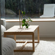 Clover Rectangle American Oak Coffee Table - 0.9m
