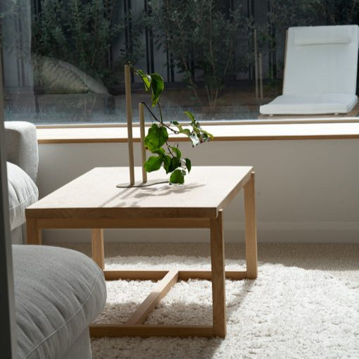 Clover Rectangle American Oak Coffee Table - 0.9m