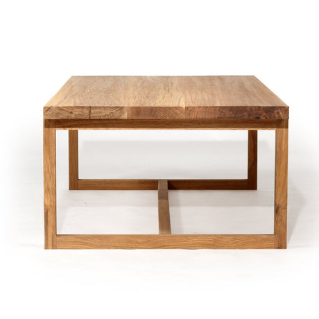 Clover Rectangle American Oak Coffee Table - 0.9m