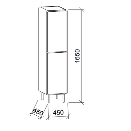 Timberline COLBY Custom Tall Boy (450mm)
