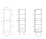 Timberline COLBY Custom Tall Boy (450mm)