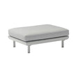 Colwood Outdoor Rope Ottoman in Light Grey