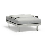 Colwood Outdoor Rope Ottoman in Light Grey