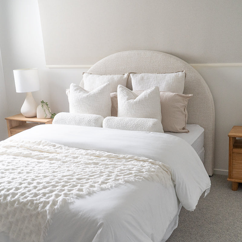 Coolum Bedhead – Birch  Double - 1.48m