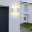 Coolum Exterior Wall Light White IP54