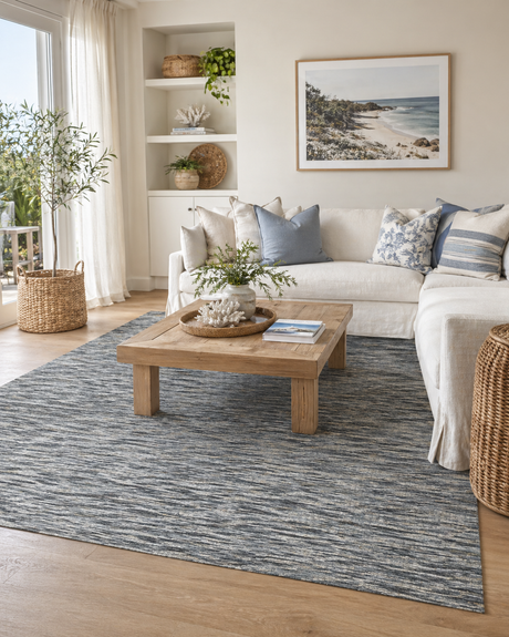 Copacabana Geometric Stone Wool Rug