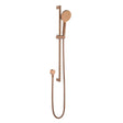 Cora Round Sliding Shower Set Brushde Copper