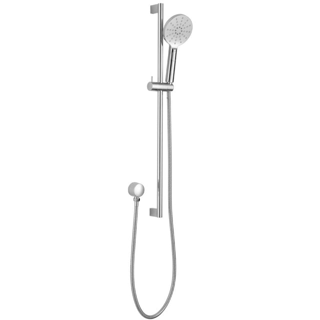Cora Round Sliding Shower Set Chrome
