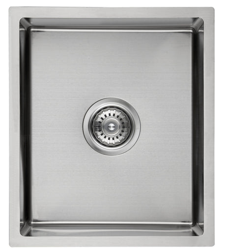 Cora Single Bowl Undermount Sink 93 degree 340mm Stainless Steel
