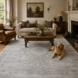 Cordelia Medalion Grey Multi Rug