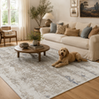 Cordelia One Modern Beige Blue Rug