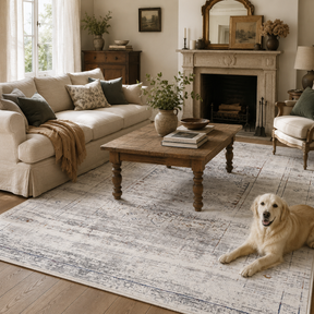 Cordelia Traditional Grey Multi Rug