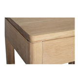Corinne American Oak  Bedside Table - 0.65m