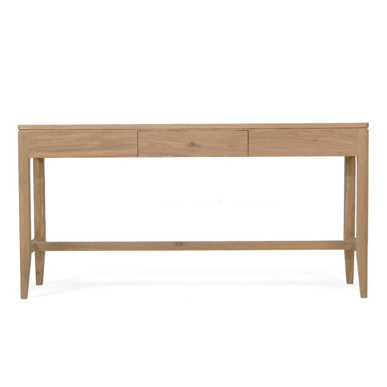 Corinne American Oak Console Table - 0.8m