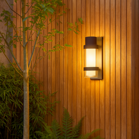 Cortez Exterior Wall Light Black IP54