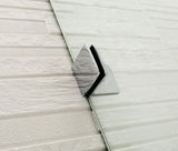 COVEY Wall To Wall L-Shape Square Frameless Pivot Hinge Door Shower Screen