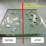 COVEY Frameless Fixed and Swing Panel Double Hinged Clear Bathtub Screen