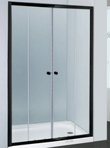 Covey Semi-Framed Double Horizontal Sliding Door Shower Screen