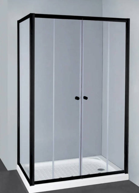 Covey Semi-Framed Double Horizontal Sliding Door Shower Screen