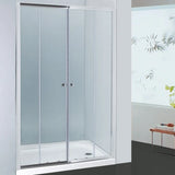 Covey Semi-Framed Double Horizontal Sliding Door Shower Screen