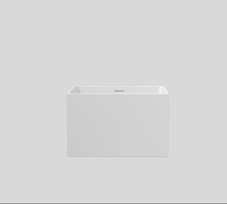 Crete Mini Free Standing Bathtub With Overflow (1000mm) 