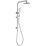 Cuter Shower System With Rail (Chrome)