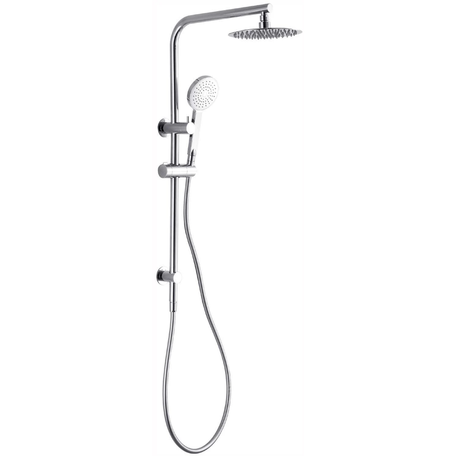 Cuter Shower System With Rail