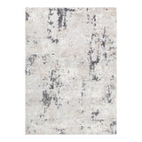 Dorado Abstract Textured Grey Beige Rug