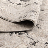 Dorado Abstract Textured Grey Beige Rug
