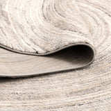 Dorado Modern Ripple Grey Beige Rug