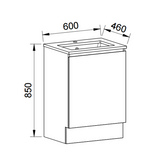 Timberline DAKOTA Floor Standing Vanity (All Sizes)