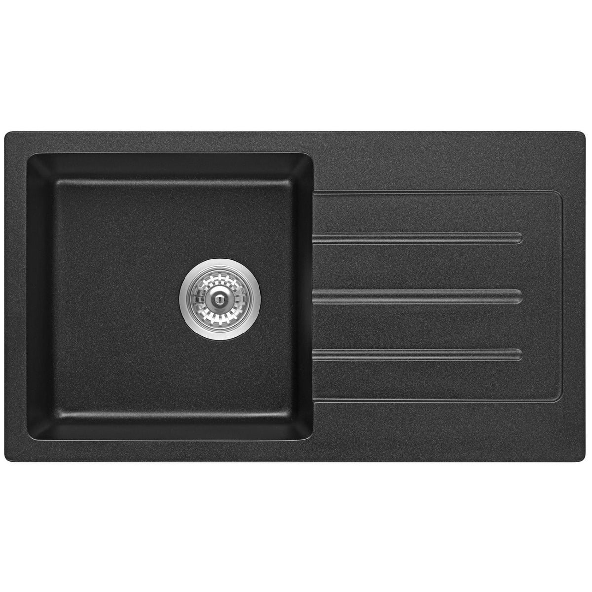 Fomos Sink 770 x 440mm - Single Bowl w/ Drainer