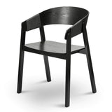 Calibre CDC8198-SD Dining Chair - Full Black (Set of 2)