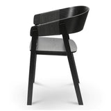 Calibre CDC8198-SD Dining Chair - Full Black (Set of 2)