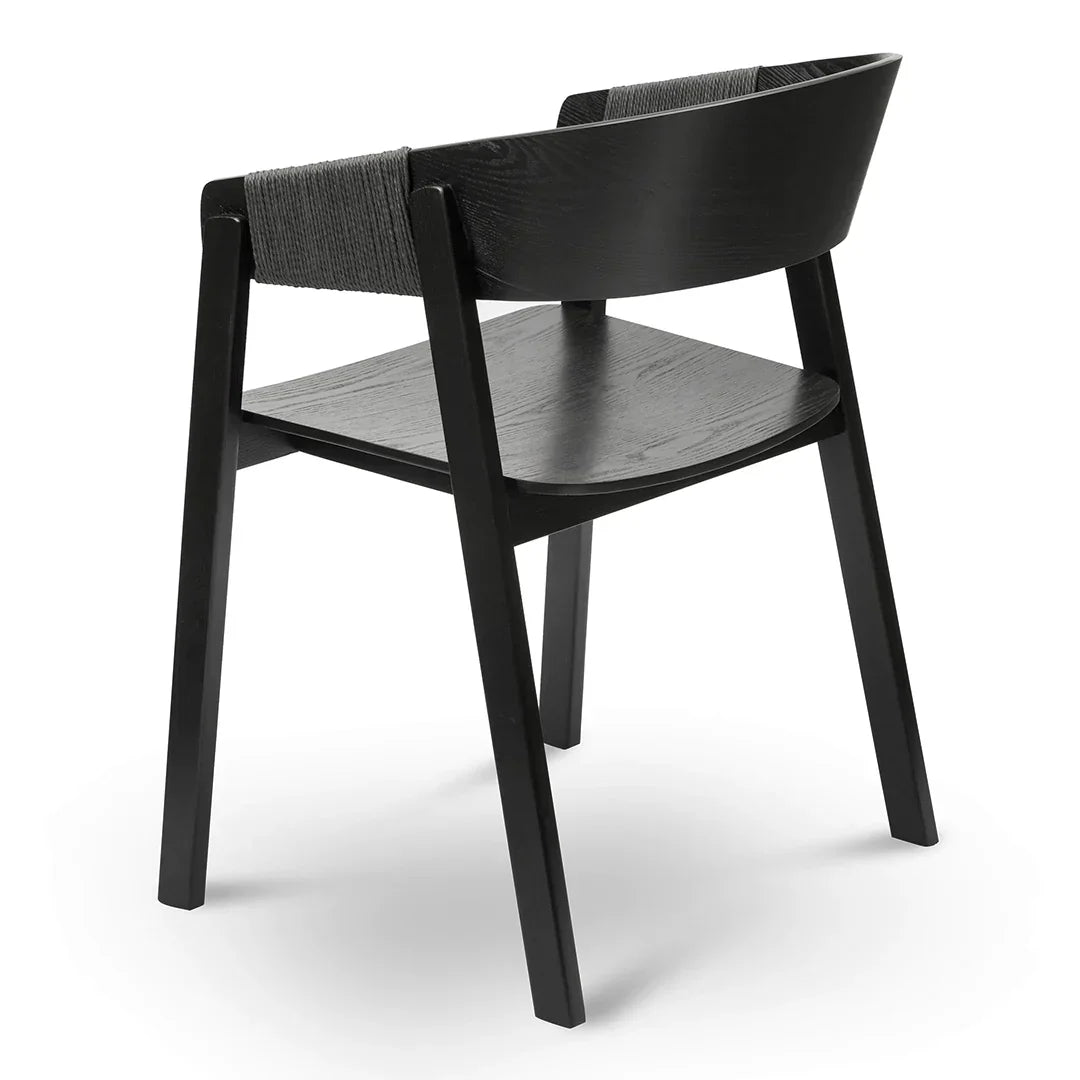 Calibre CDC8198-SD Dining Chair - Full Black (Set of 2)