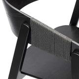 Calibre CDC8198-SD Dining Chair - Full Black (Set of 2)