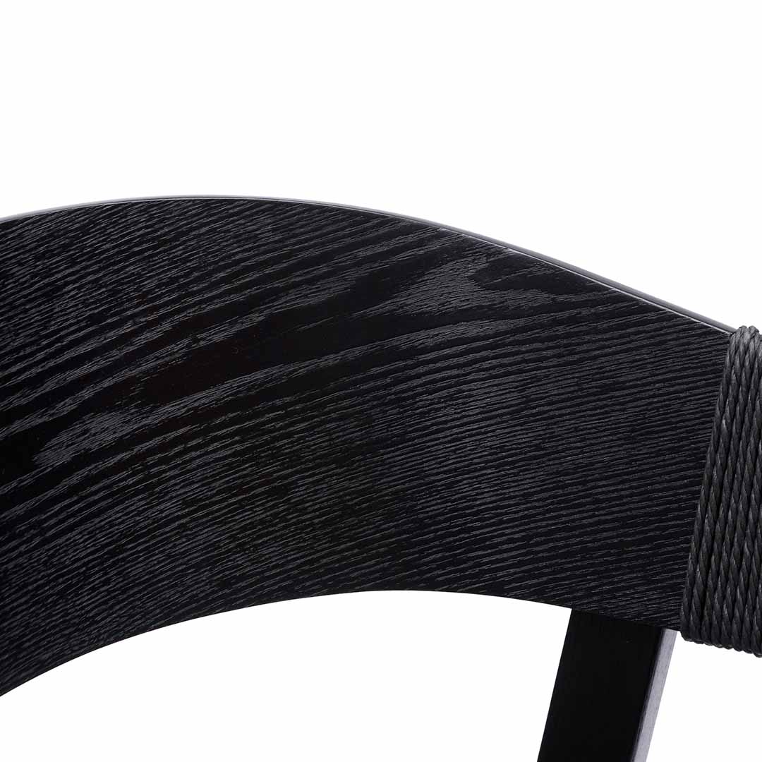 Calibre CDC8198-SD Dining Chair - Full Black (Set of 2)