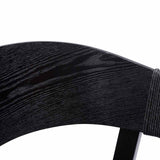 Calibre CDC8198-SD Dining Chair - Full Black (Set of 2)