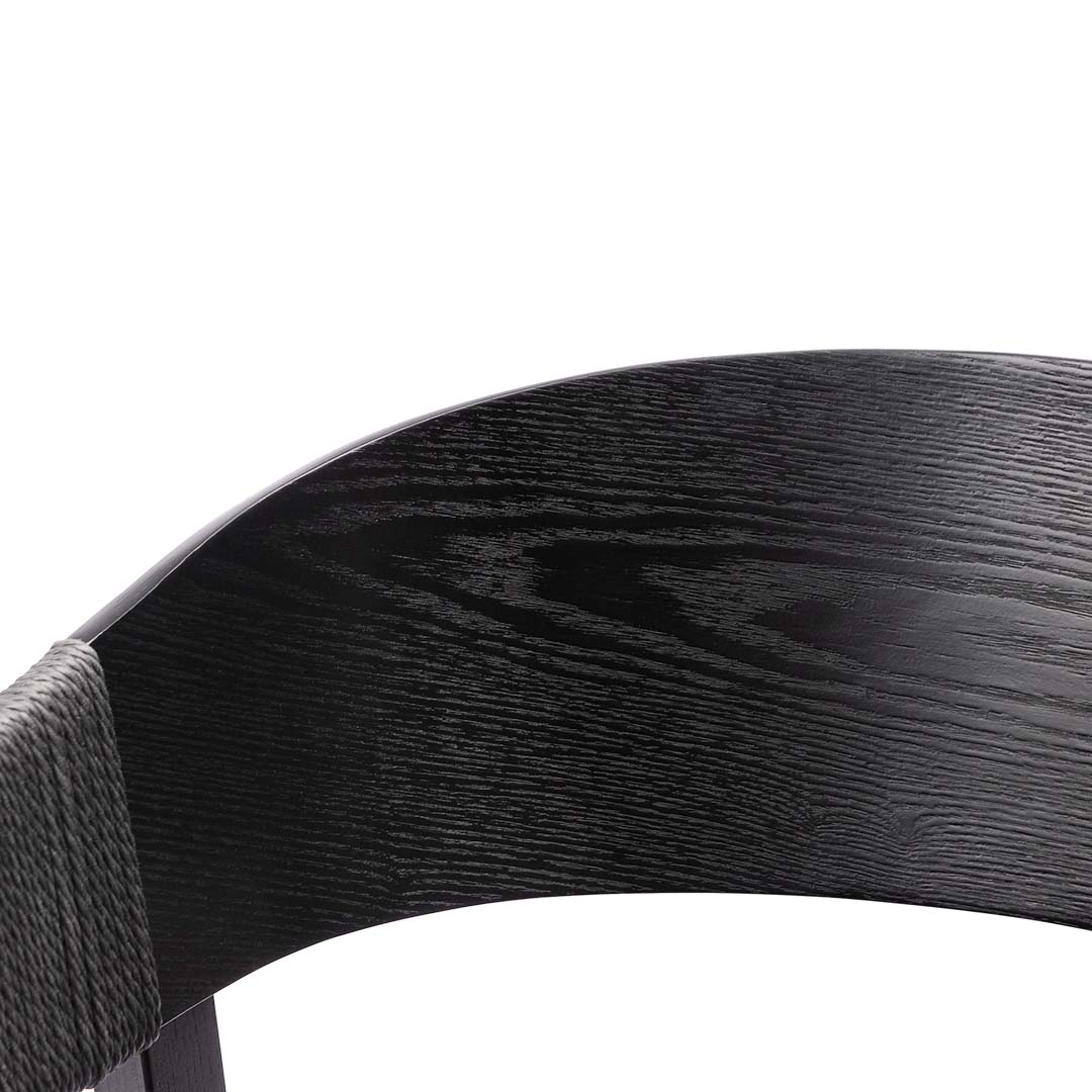 Calibre CDC8198-SD Dining Chair - Full Black (Set of 2)