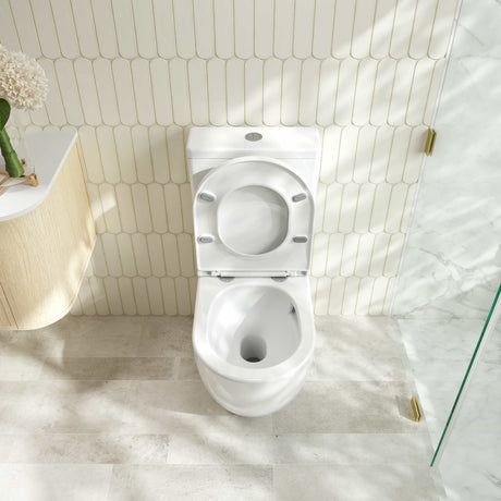 DIANA Back-to-Wall Toilet Suite (Gloss White)