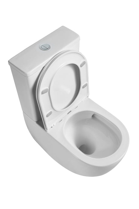 DIANA Back-to-Wall Toilet Suite (Gloss White)